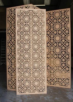 نمونه خروجی دستگاه سی ان سی مدل RT1325CS