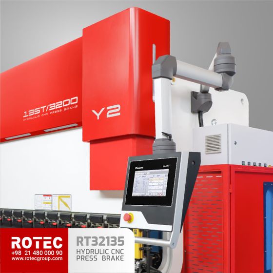 دستگاه پرس برک CNC روتک با قیمت روز و کیفیت بالا – مناسب برای کارخانههای صنعتی