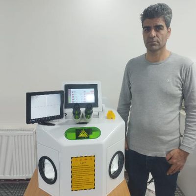 مشتری روتک — دستگاه جوش لیزری طلا