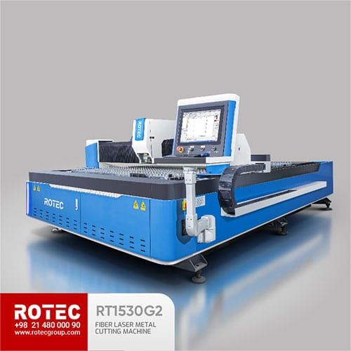 خرید دستگاه برش لیزر فلز RT1530G2 با بالاترین کیفیت و بهترین قیمت از روتک