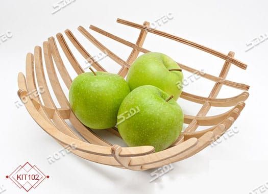 طرح لیزری کاسه