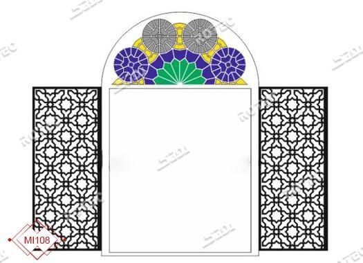 طرح قاب آینه
