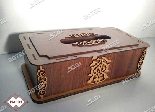 طرح جعبه دستمال