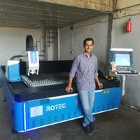 تجربه خرید موفق مشتری از دستگاه برش لیزر فلز RT1530NC در روتک