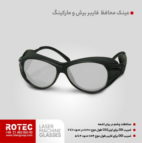 عینک دستگاه لیزر