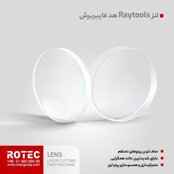 لنز لیزر فایبر برش فلزات