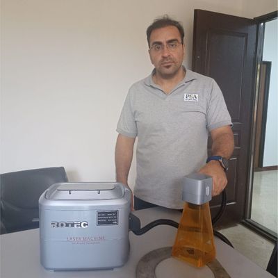 تجربه موفق حکاکی فلز با دستگاه RT30PM توسط یکی از مشتریان روتک