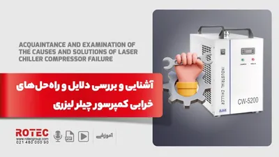 آشنایی و بررسی دلایل و راه‌حل‌های خرابی کمپرسور چیلر لیزری