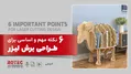 6 نکته مهم و اساسی برای طراحی برش لیزر
