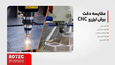 تفاوت برش لیزر و CNC
