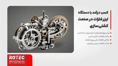 کسب درآمد با دستگاه لیزر فلزات در صنعت کشتی‌سازی