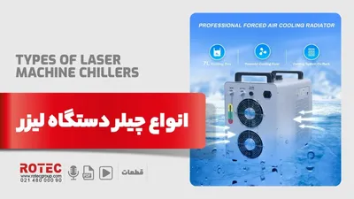 انواع چیلر دستگاه لیزر و نحوه عملکرد آن‌ها
