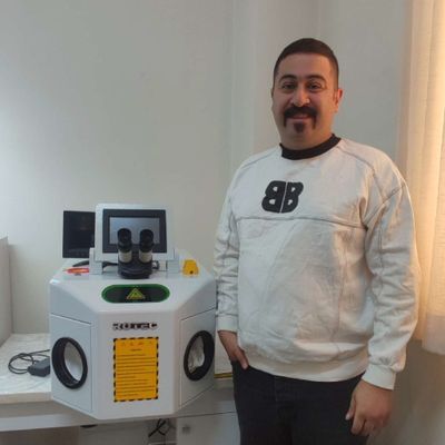 مشتری روتک — دستگاه جوش لیزری طلا