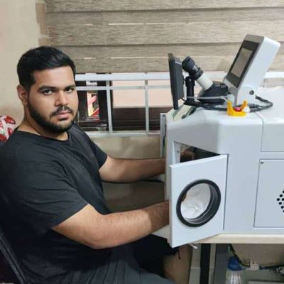 مشتری روتک — دستگاه جوش لیزری طلا
