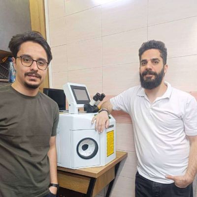 مشتری روتک — دستگاه جوش لیزری طلا