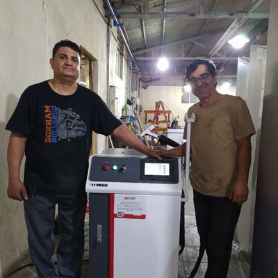 مشتری روتک — دستگاه جوش لیزری فایبر + اقساطی