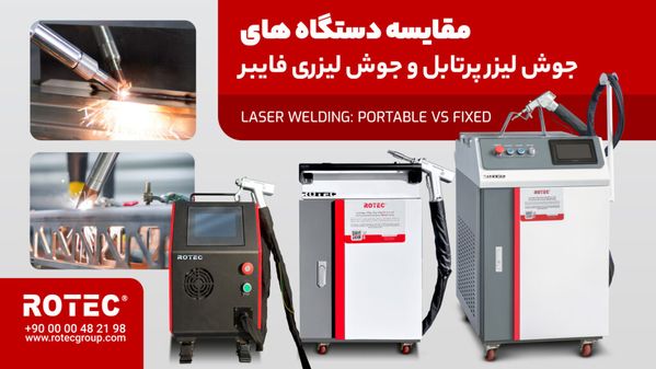 مقایسه دستگاه جوش لیزر فایبر و پرتابل